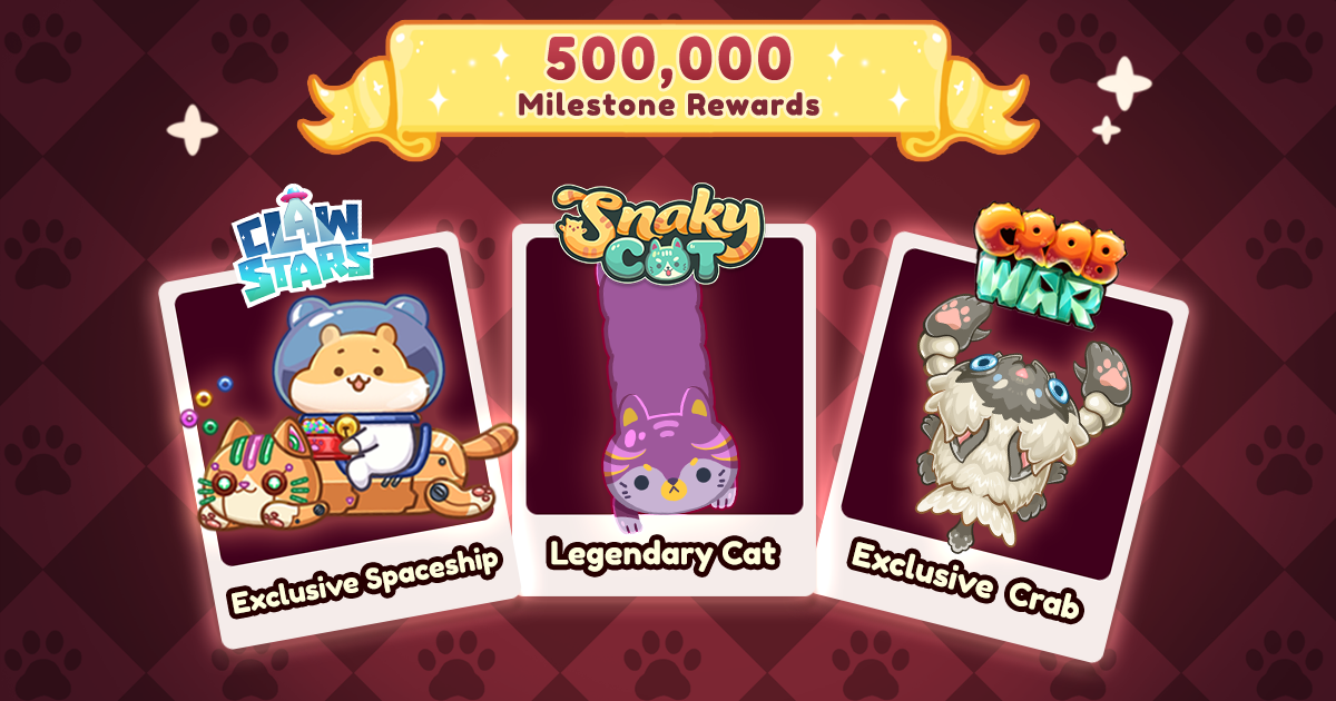 "Snaky Cat Mobile Pre-Registration Purr-sents a Legendary Cat and Other Cool Prizes"